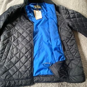 Barbour navy Quilted jacket